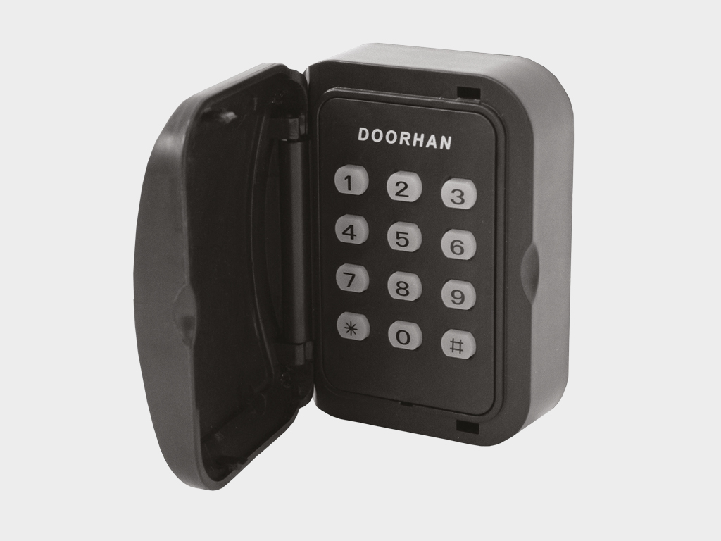 Кодовая клавиатураKEYPAD для дистанционного управления электроприводом ворот, оснащенным встроенным или внешним приемником DoorHan